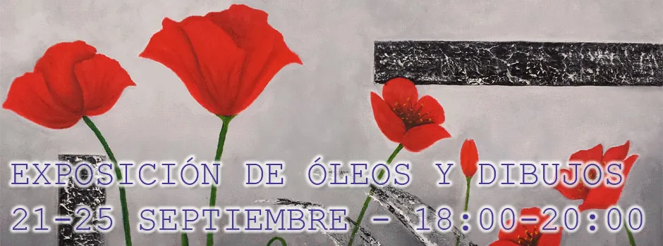 Exposición de óleos y dibujo en el centro de Andre Berri
