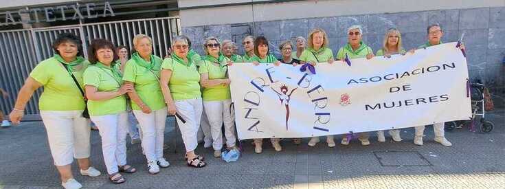 Kuadrilla Andre Berri en fiestas del barrio